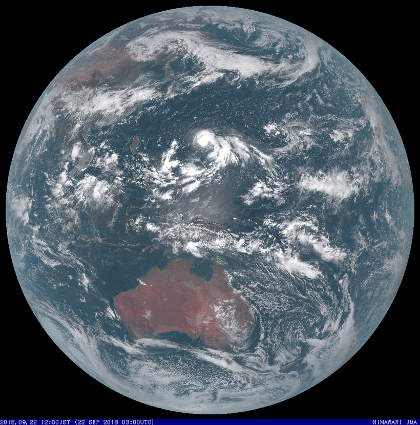 The first ever SaturdayEarth image
